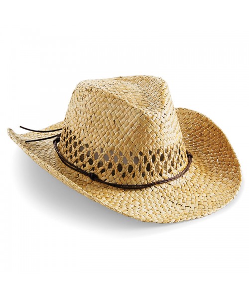 Straw cowboy hat BEECHFIELD HEADWEAR 77 GSM